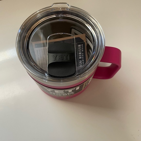 NWT YETI 14oz mug in prickly pear pink - Picture 2 of 3